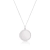 Sterling Silver Diamond Cut Round Locket