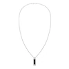 Tommy Hilfiger Men's Stainless Steel Brown Leather Necklace