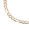 9ct Yellow Gold 8" Figaro Chain Bracelet