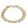 9ct Yellow Gold Solid 8" Curb Chain Bracelet
