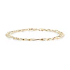 9ct Yellow Gold 8'' Figaro Chain Bracelet