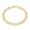9ct Yellow Gold 7Inch Anchor Bracelet