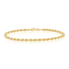 9ct Yellow Gold 8" 60 Gauge Rope Chain Bracelet