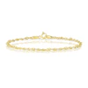 9ct Yellow Gold 7.5" Singapore Chain Bracelet