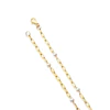 9ct Yellow Gold & Pearl Paper Link Bracelet 4 9ct Yellow Gold & Pearl Paper Link Bracelet