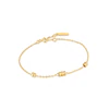 Ania Haie Smooth Operator 14ct Gold Plated Twist Bracelet
