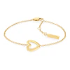 Calvin Klein Gold Tone Ion Plated Heart Bracelet