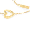Calvin Klein Gold Tone Ion Plated Heart Bracelet 3 Calvin Klein Gold Tone Ion Plated Heart Bracelet