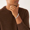 Fossil Drew Men's Stainless Steel ID Chain Bracelet 6 Fossil Drew Men's Stainless Steel ID Chain Bracelet