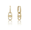 Ania Haie Orb Yellow Gold Tone Earrings