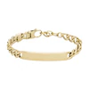 Fossil Drew Men's Gold Tone Stainless Steel Chain Bracelet