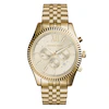 Michael Kors Lexington Men's Gold Tone Bracelet Watch