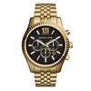 Michael Kors Lexington Men's Gold Tone Bracelet Watch