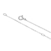 Sterling Silver Faceted Blue Shell & Crystal Oval Pendant 4 Sterling Silver Faceted Blue Shell & Crystal Oval Pendant
