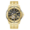 Bulova Marine Star Automatic Men's Gold Tone Bracelet Watch