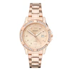 Sekonda Crystal Ladies' Rose Gold Tone Bracelet Watch