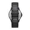 Armani Exchange Men's Black Stainless Steel Watch & Leather Bracelet Gift Set 4 Armani Exchange Men's Black Stainless Steel Watch & Leather Bracelet Gift Set