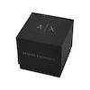 Armani Exchange Men's Black Stainless Steel Watch & Leather Bracelet Gift Set 6 Armani Exchange Men's Black Stainless Steel Watch & Leather Bracelet Gift Set