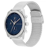 Calvin Klein Impact Men's Blue Chronograph Dial Stainless Steel Mesh Bracelet Watch 4 Calvin Klein Impact Men's Blue Chronograph Dial Stainless Steel Mesh Bracelet Watch