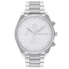Calvin Klein Impact Men's Silver Chronograph Dial Stainless Steel Bracelet Watch