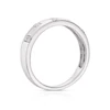 9ct White Gold 0.10ct Diamond Round Cut Wedding Band 4 9ct White Gold 0.10ct Diamond Round Cut Wedding Band