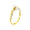 Engagement Ring The Forever Diamond 9ct Yellow Gold Solitaire 0.50ct Diamond Ring 3 Engagement Ring The Forever Diamond 9ct Yellow Gold Solitaire 0.50ct Diamond Ring