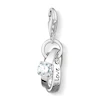Thomas Sabo Ladies' Sterling Silver Cubic Zirconia Wedding Rings Charm Pendant