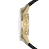 Armani Exchange Black Leather Strap Watch Gift Set 3 Armani Exchange Black Leather Strap Watch Gift Set