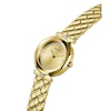 Guess Rumour Ladies' Gold Tone Patterned Half Bangle Watch 6 Guess Rumour Ladies' Gold Tone Patterned Half Bangle Watch