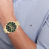 Tommy Hilfiger Men's Green Chronograph Dial Gold Tone Mesh Bracelet Watch 5 Tommy Hilfiger Men's Green Chronograph Dial Gold Tone Mesh Bracelet Watch