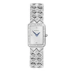 Sekonda Sparkle Ladies' White Dial Blue Detail Silver Tone Bracelet Watch