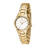 Maserati Attrazione Ladies' White Dial Gold Tone Bracelet Watch