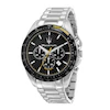 Maserati Traguardo Men's Black Chronograph Dial Stainless Steel Bracelet Watch
