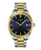 Tissot PR100 Men's Blue Dial Two Tone Stainless Steel Bracelet Watch