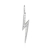 Ania Haie Sterling Silver Cubic Zirconia Lightening Charm