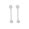 Hot Diamonds Sterling Silver Waterfall Statement Drop Earrings 3 Hot Diamonds Sterling Silver Waterfall Statement Drop Earrings