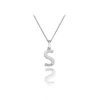 Hot Diamonds Sterling Silver Diamond Set Micro 'S' Pendant Necklace