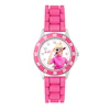 Barbie Pink Children's Time Teacher Silicone Strap Watch