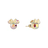 Disney 100 Sterling Silver & 18ct Gold Plated Crystal Minnie Mouse Stud Earrings 3 Disney 100 Sterling Silver & 18ct Gold Plated Crystal Minnie Mouse Stud Earrings