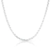 Sterling Silver Textured Braided Necklace