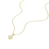 9ct Yellow Gold 0.25ct Diamond Flower Cluster Pendant Necklace 3 9ct Yellow Gold 0.25ct Diamond Flower Cluster Pendant Necklace