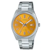 Casio Collection MTP-1302PD-9AVEF Yellow Dial Stainless Steel Bracelet Watch
