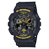 G-Shock GA-100CY-1AER Yellow Detailing Black Resin Strap Watch