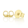 Sterling Silver & 18ct Yellow Gold Plated Vermeil Diamond Interlocking Circle Drop Earrings 4 Sterling Silver & 18ct Yellow Gold Plated Vermeil Diamond Interlocking Circle Drop Earrings