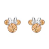 Disney Minnie Mouse Sterling Silver June Birthstone Crystal Earrings
