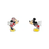 Silver Tone Mickey & Minnie Mouse Stud Earring & Trinket Set 3 Silver Tone Mickey & Minnie Mouse Stud Earring & Trinket Set
