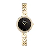Accurist Ladies' Jewellery 28mm Dial Gold Tone Curb Chain Bracelet Watch