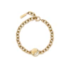 Olivia Burton Celestial Sun Ladies' Gold Tone Moon Disc Link Bracelet