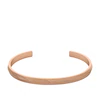 Fossil Harlow Ladies' Linear Texture Rose Gold Tone Cuff Bracelet