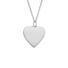 Fossil Drew Ladies' Stainless Steel Heart Pendant Necklace